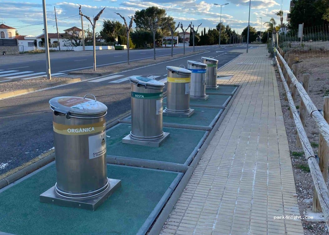 Área autocaravanas L'Hospitalet de l'Infant