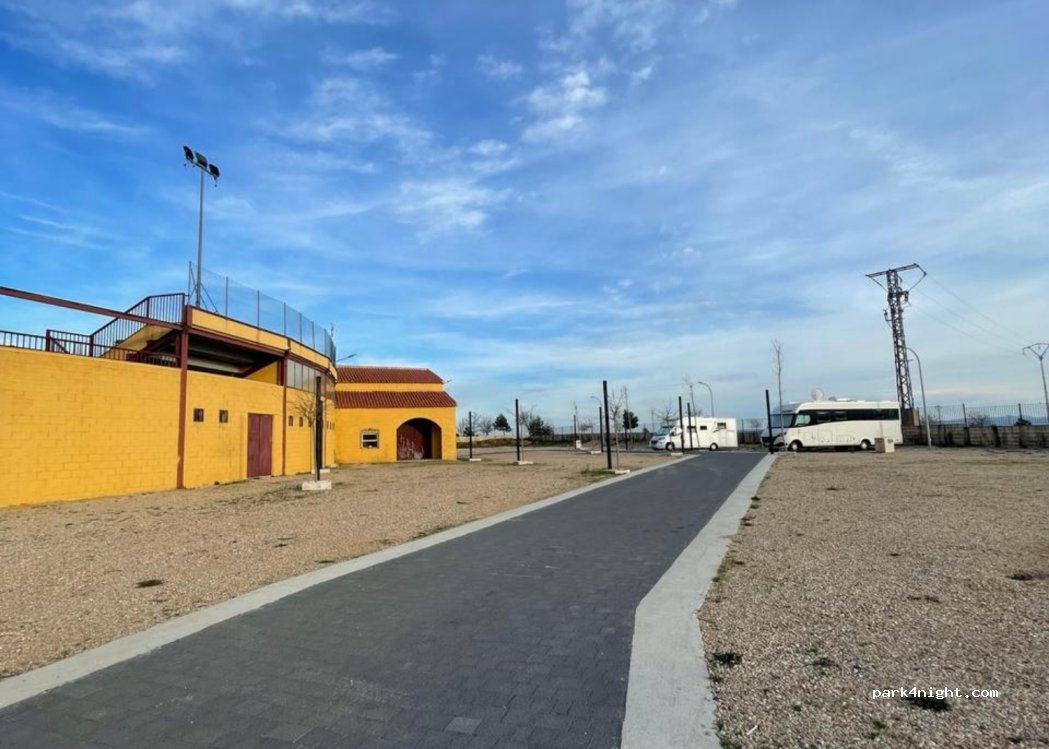 Área de Servicios para Autocaravanas de El Bonillo.