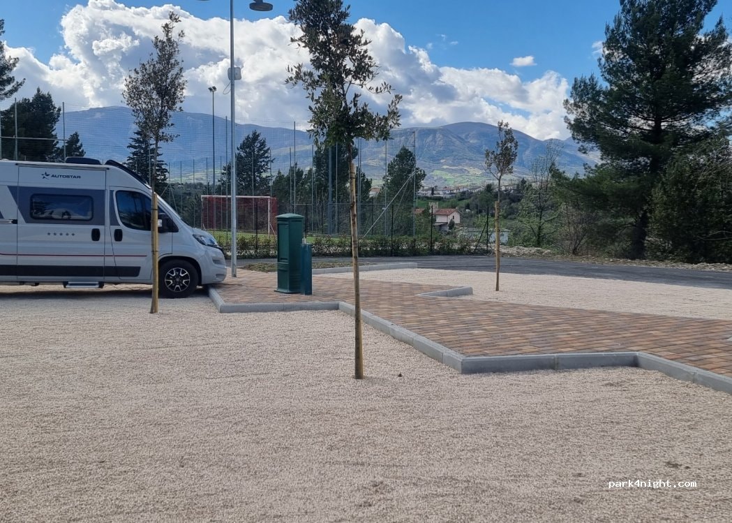 Area Sosta Camper Santa Irene