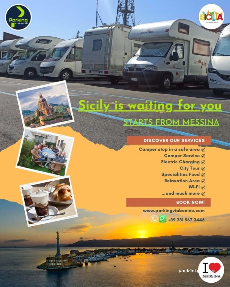 Camper Parking Area - Edenparking - Giardini Naxos