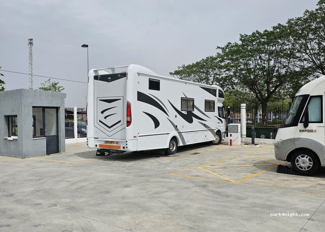 Área autocaravanas Puebla de Cazalla