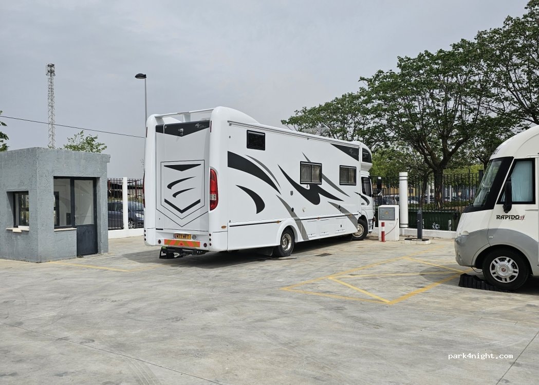 Área autocaravanas Puebla de Cazalla