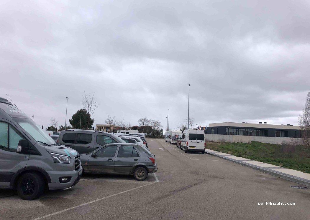 Área autocaravanas Aranda de Duero