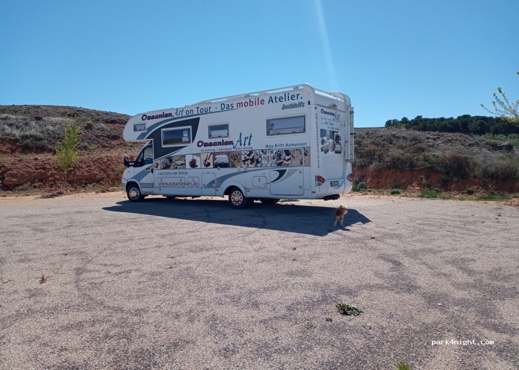 Área autocaravanas Muniesa