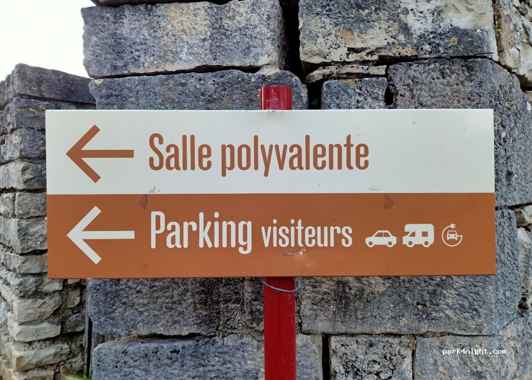 Parking visiteurs Auto et camping car