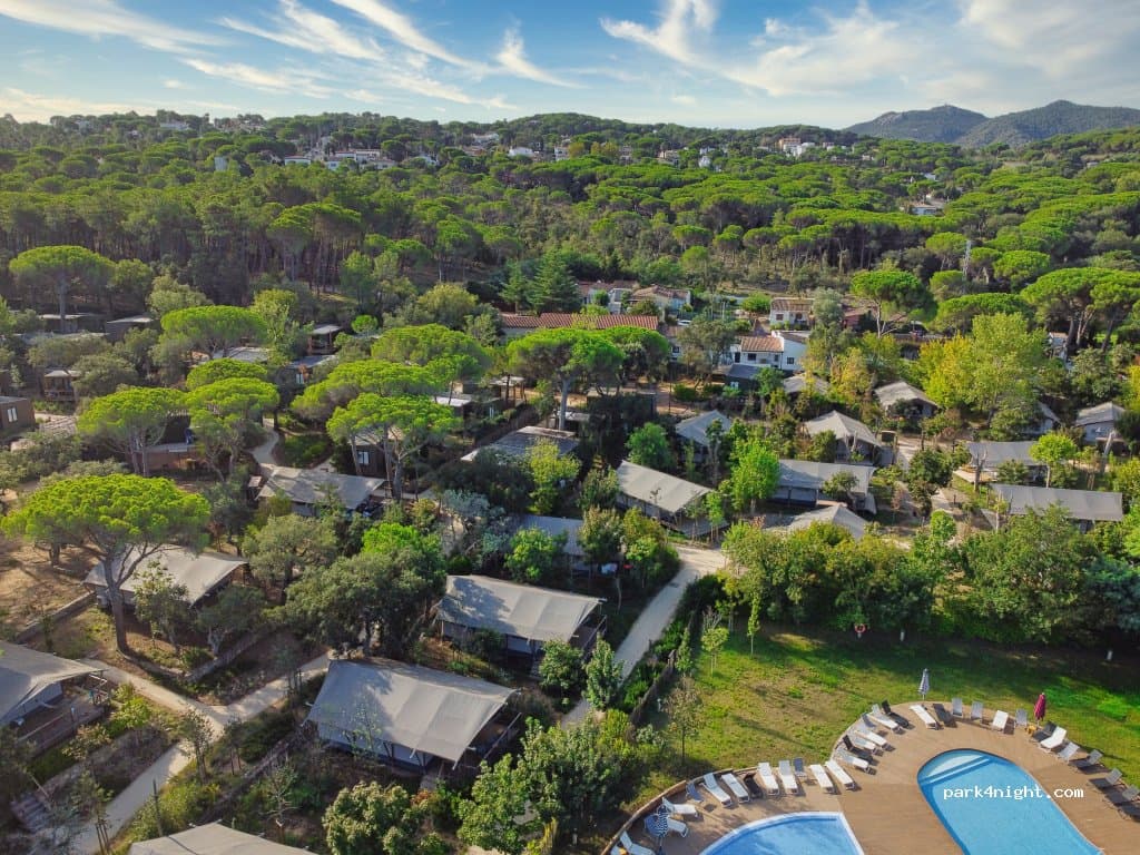 Área autocaravanas Maçanet de la Selva