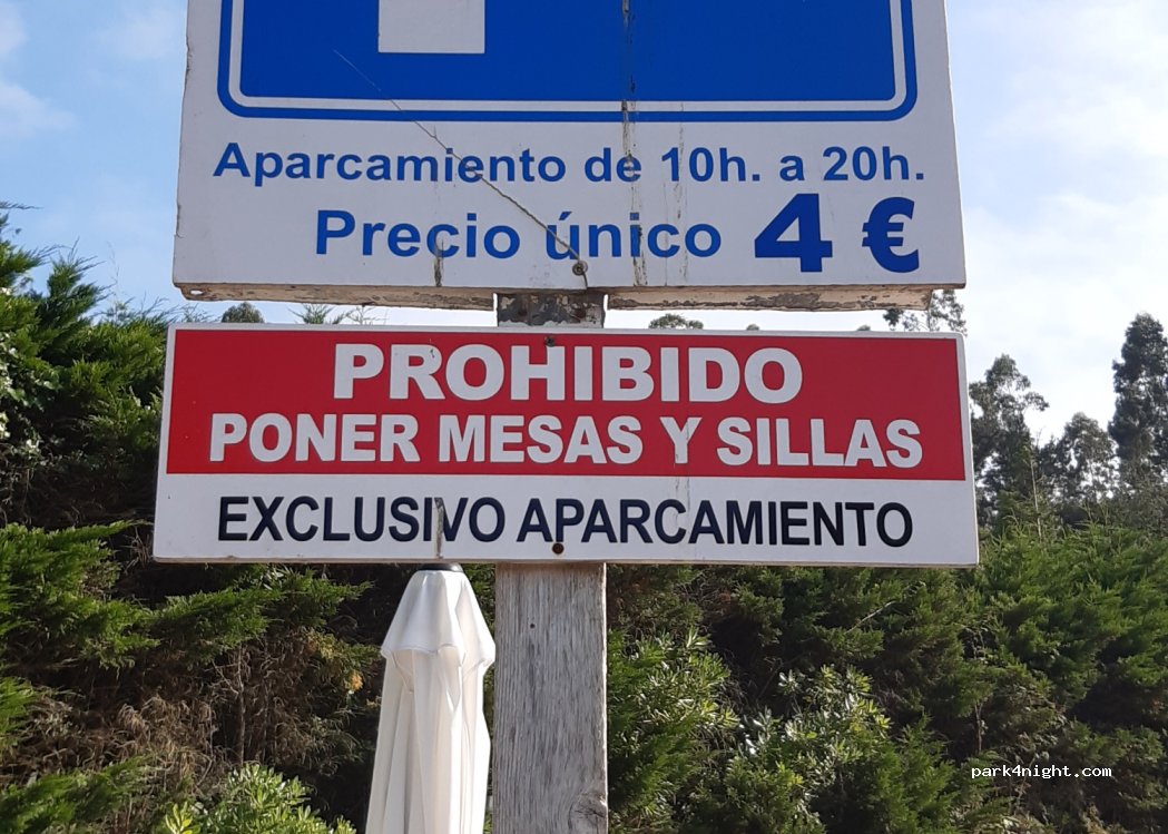 Playa para motorhome