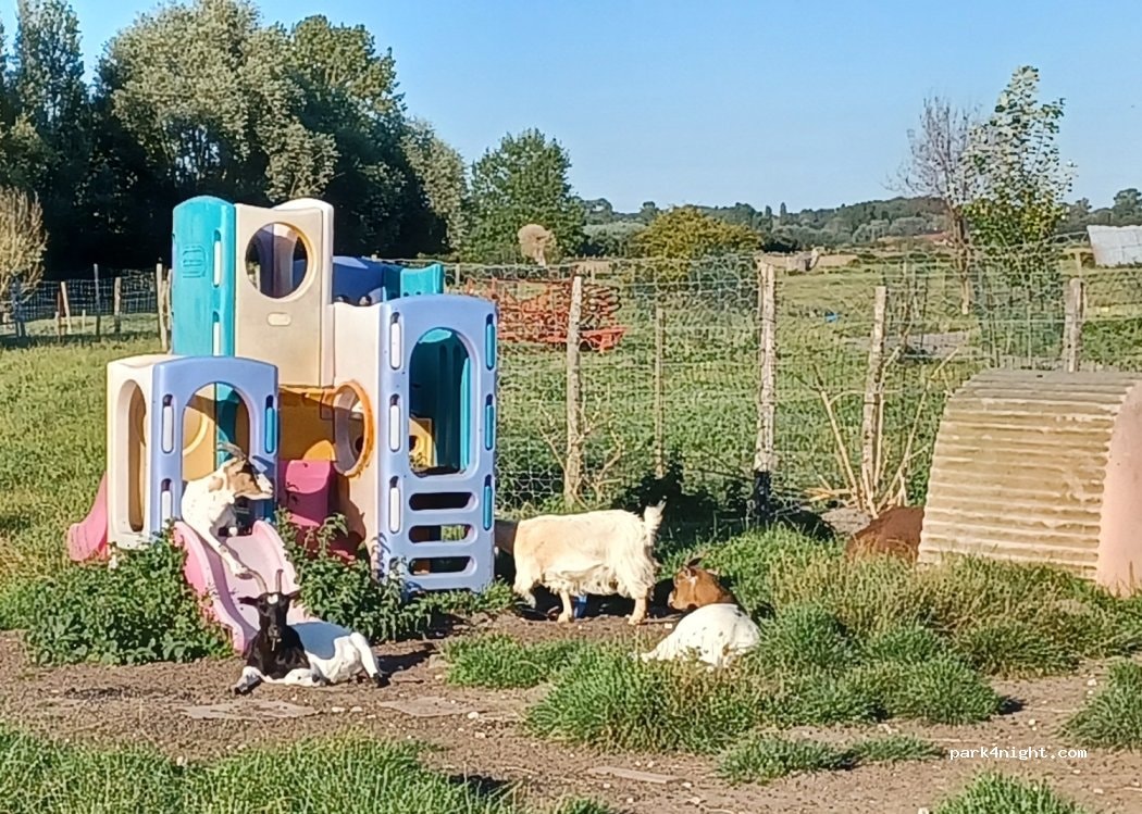 Aire de camping-car à la ferme