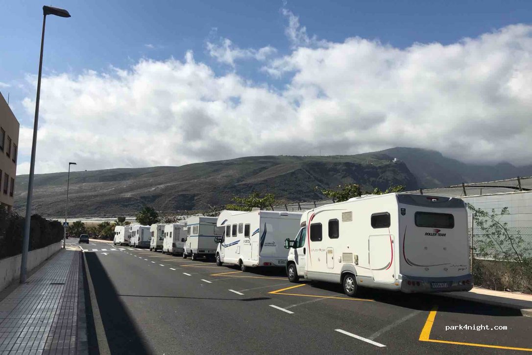 Zona camping del Puertito de Güiimar