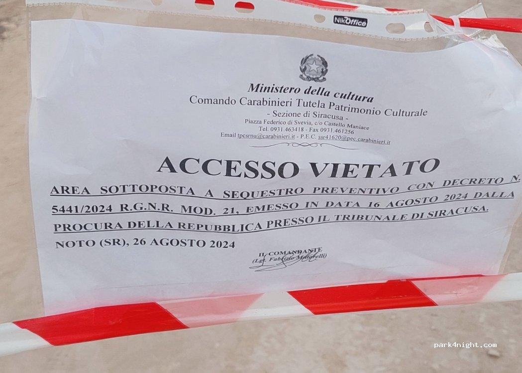 Camper Parking Area - Calamosche