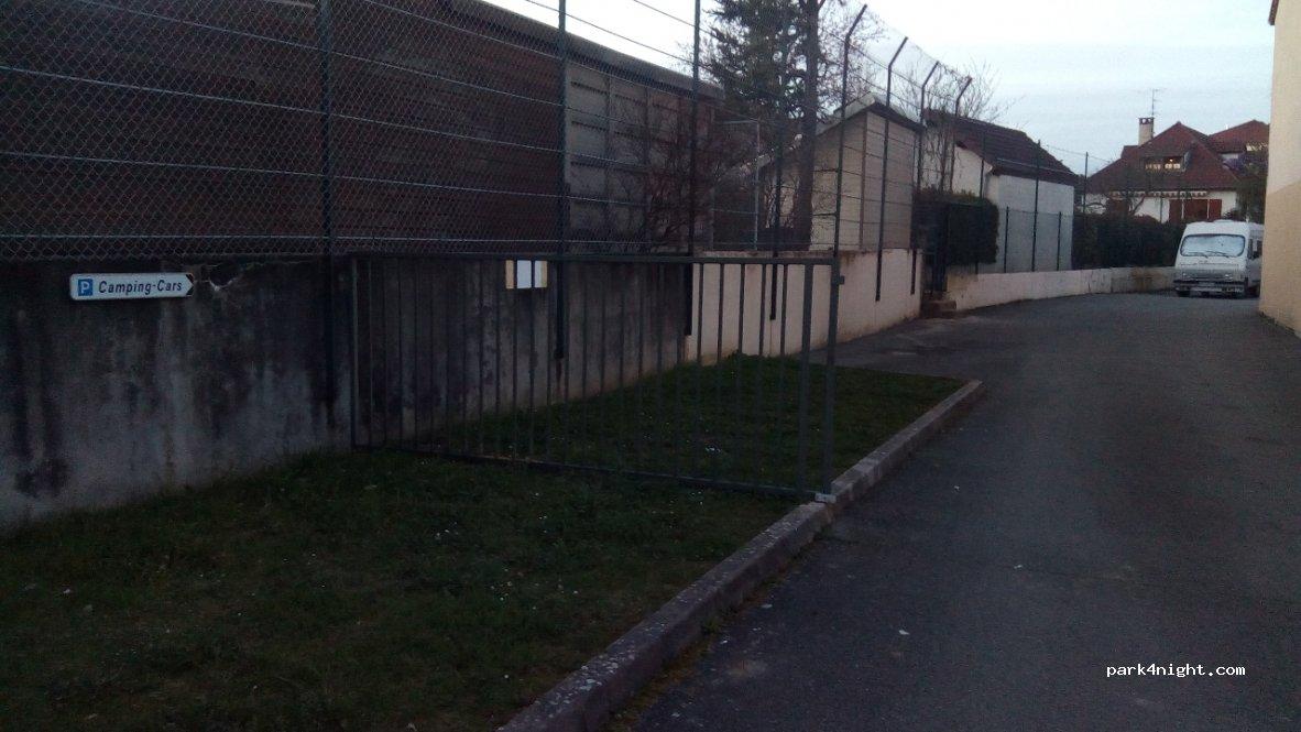 Aire pour camping-cars de Marsannay-la-Côte
