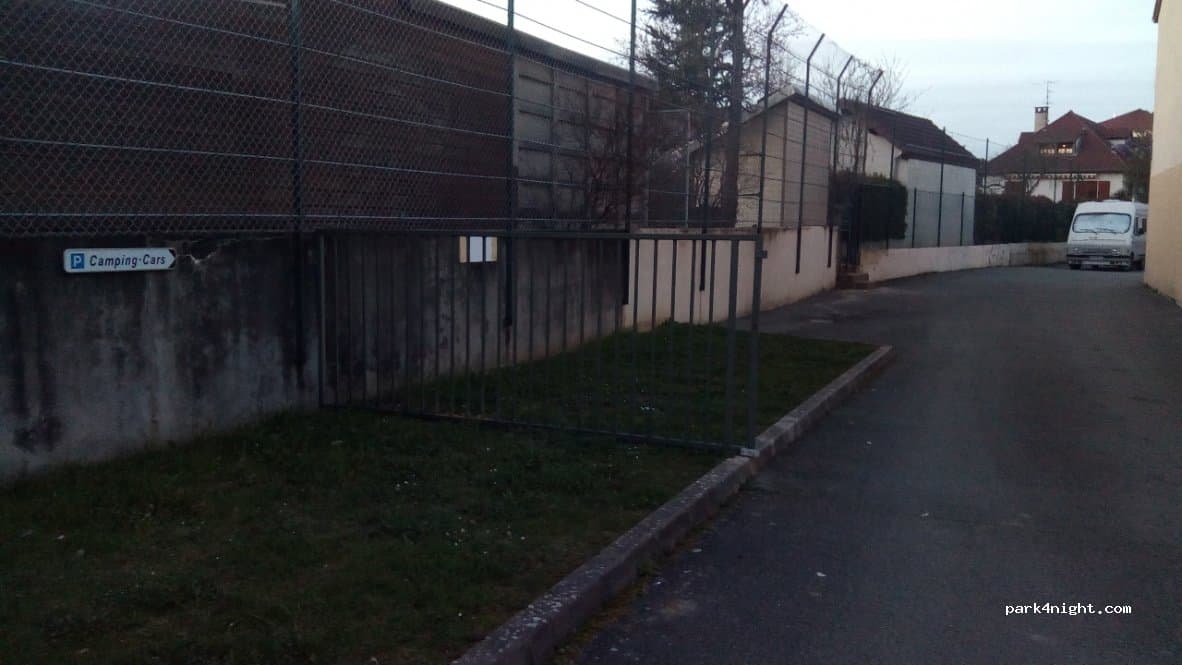 Aire pour camping-cars de Marsannay-la-Côte