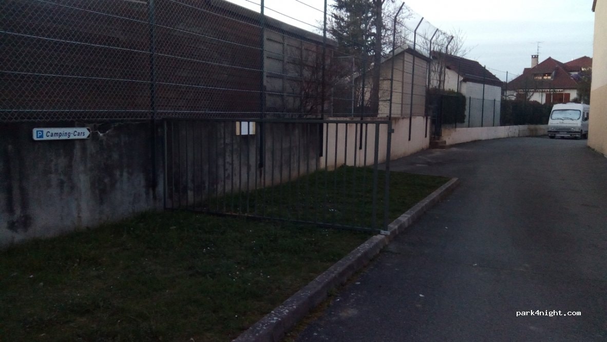 Aire pour camping-cars de Marsannay-la-Côte