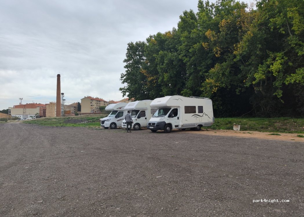 Parking autocaravanas Tarazona
