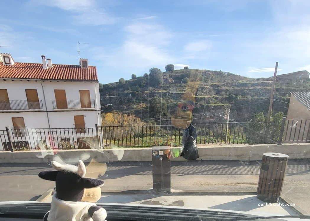 Área de Servicios para Autocaravanas de Mora de Rubielos.