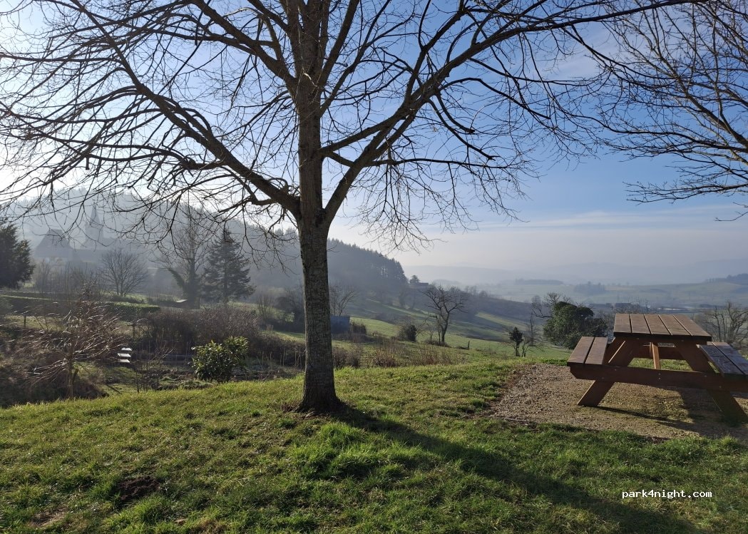 Aire de camping-car de Beaubery