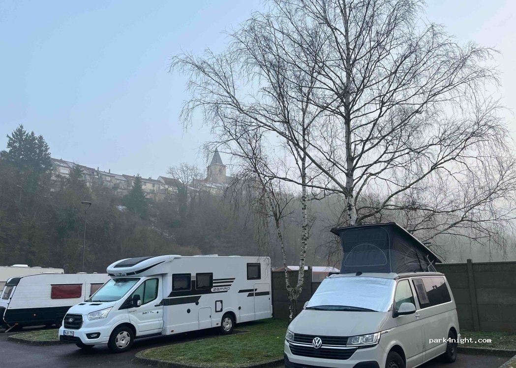 Wohnwagen-Parkplatz