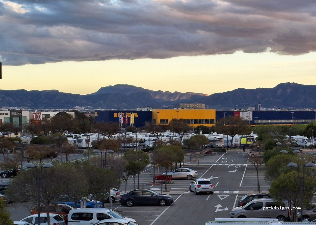 Parking autocaravana San Felipe