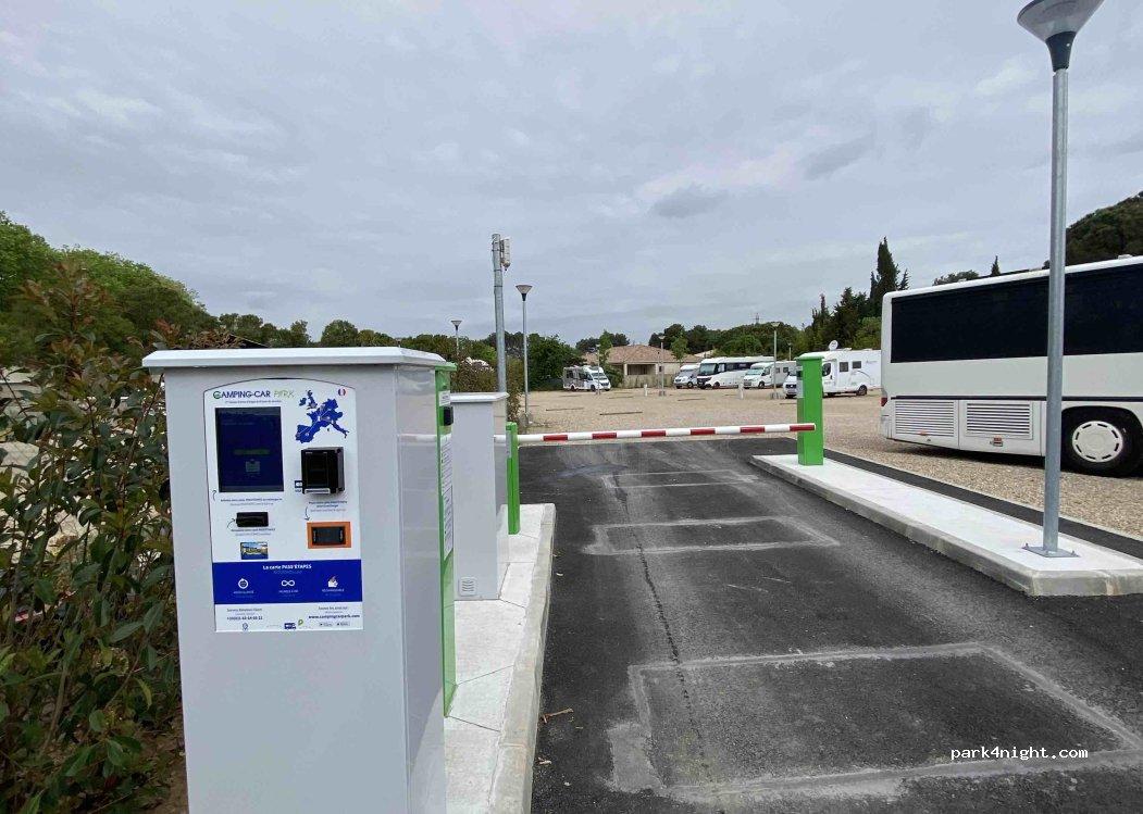 Aire de camping-car Villeneuve-lès-Béziers