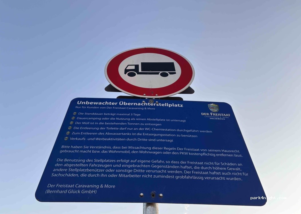 Wohnmobilstellplatz "Der Freistaat"