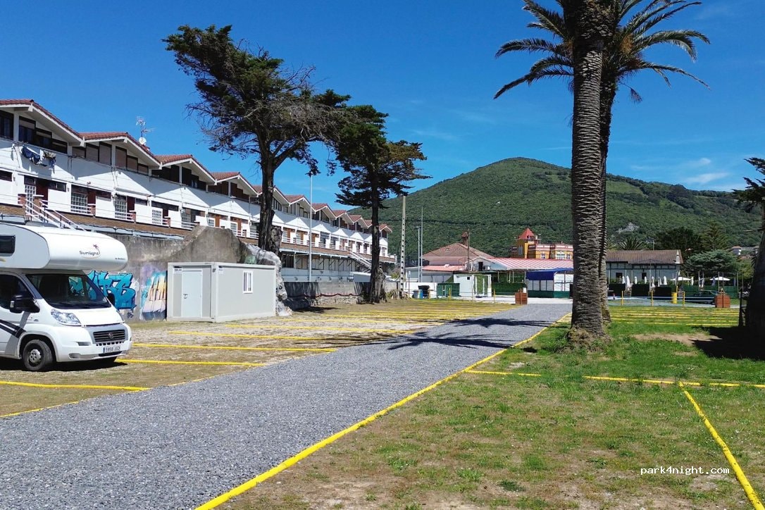 Área autocaravanas Ayegui