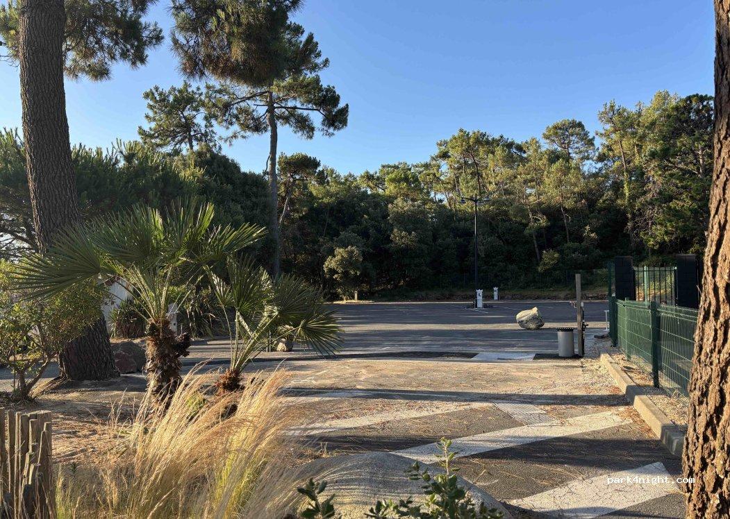 Air camping-car de la plage de Riez