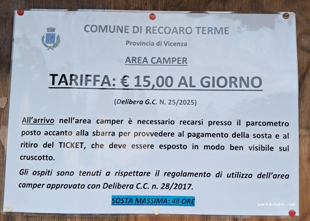 Area Comunale di Camper