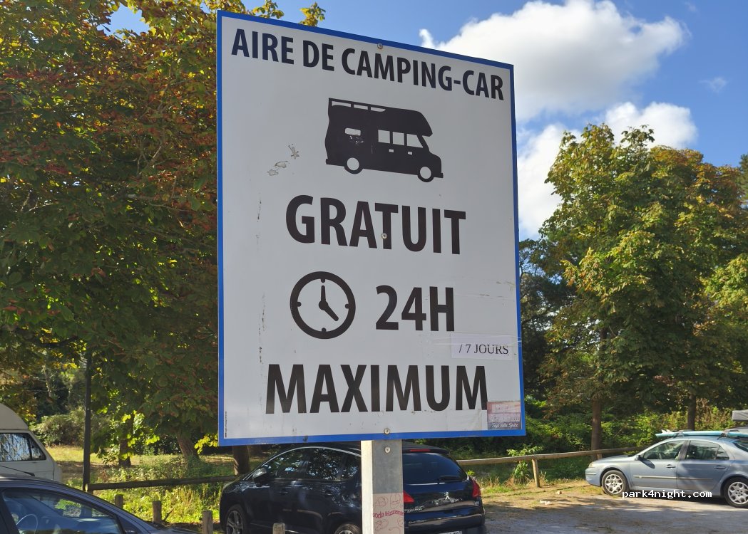 Aire camping car Moliets et Maa