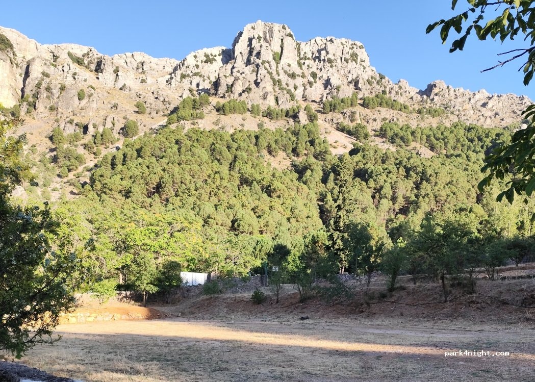 Área autocaravanas Villa de Sabiote