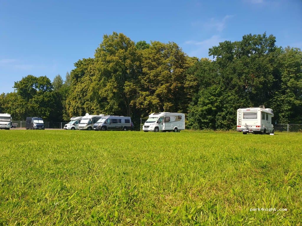 Wohnmobilstellplatz im Freizeitareal der Gemeinde Gelenau/Erzgebirge