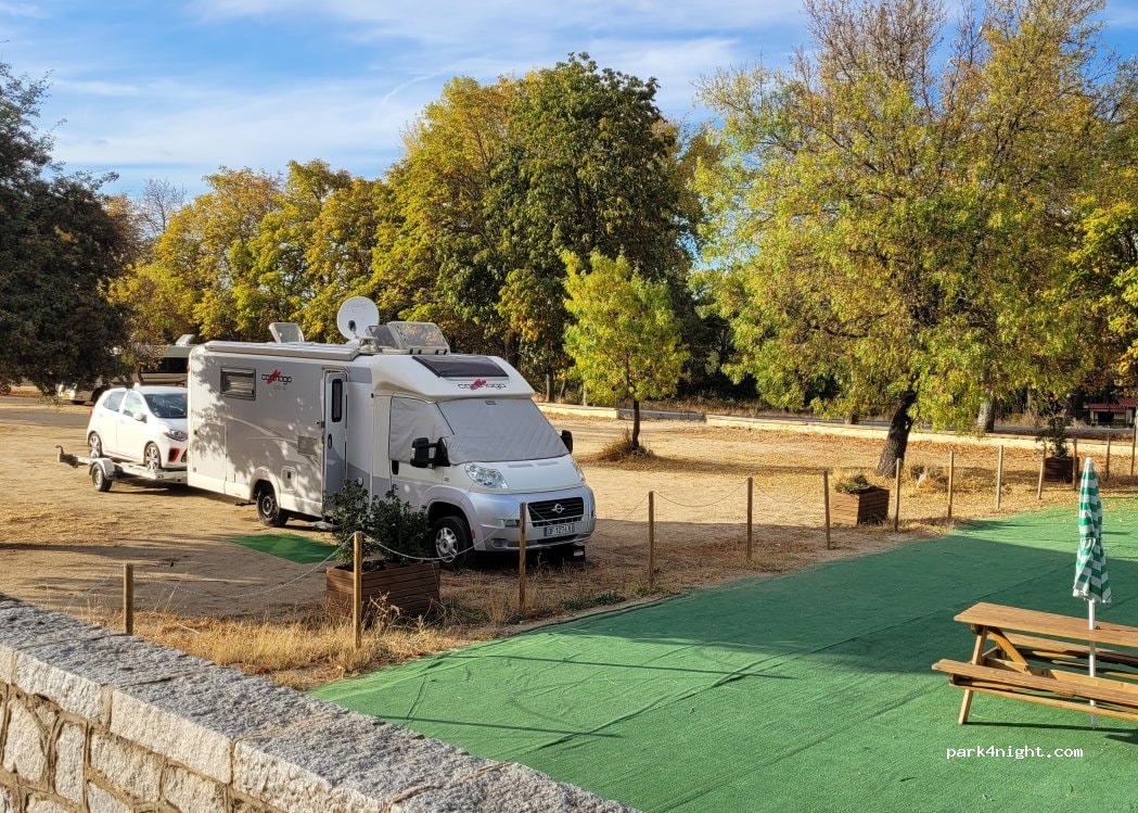 Área autocaravanas Puerta del Campo