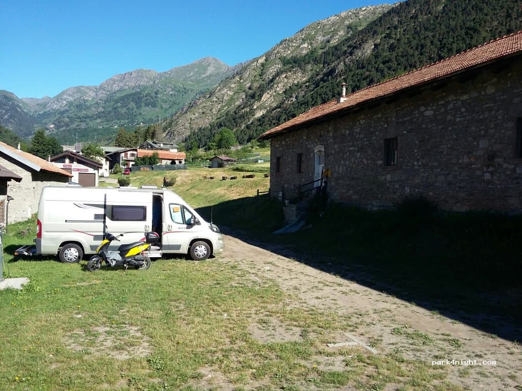 Area Sosta Camper - "le Casermette" - Fenestrelle
