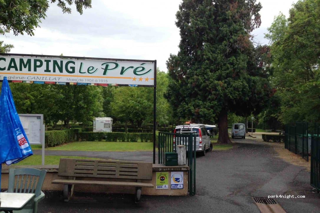 Aire camping-car Clermont-Ferrand Les Pistes