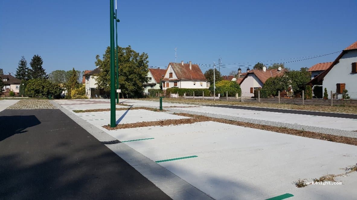 Aire de camping-car gratuite