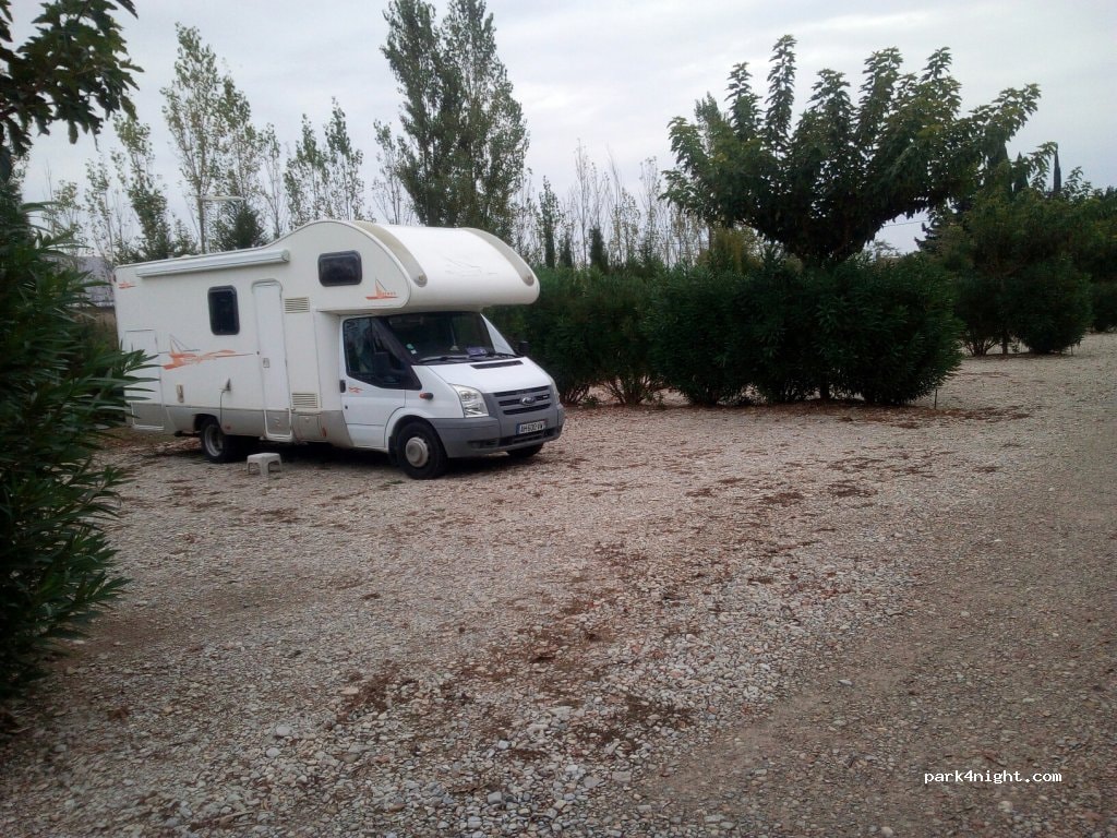 Aire Camping Car La Grappe