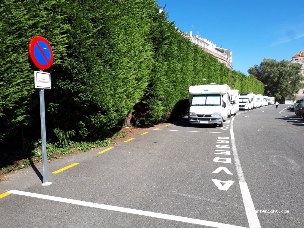 Área autocaravanas Vilagarcía de Arousa