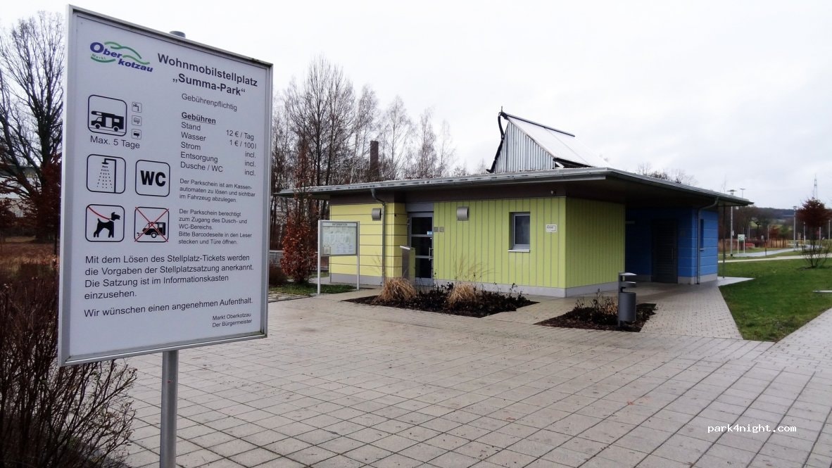 Wohnmobilstellplatz am Summapark