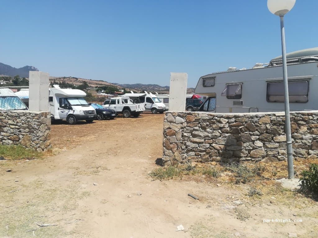 Área de Servicios Autocaravanas Tarifa-Bolonia