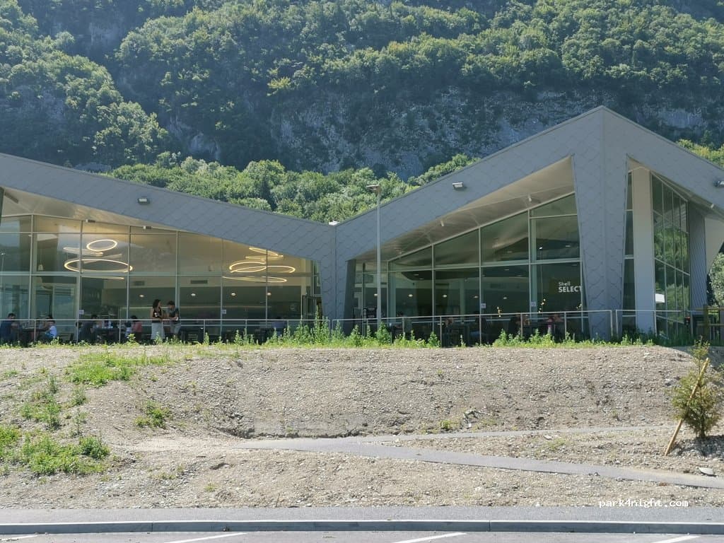 Aire de service camping car 74130 Bonneville