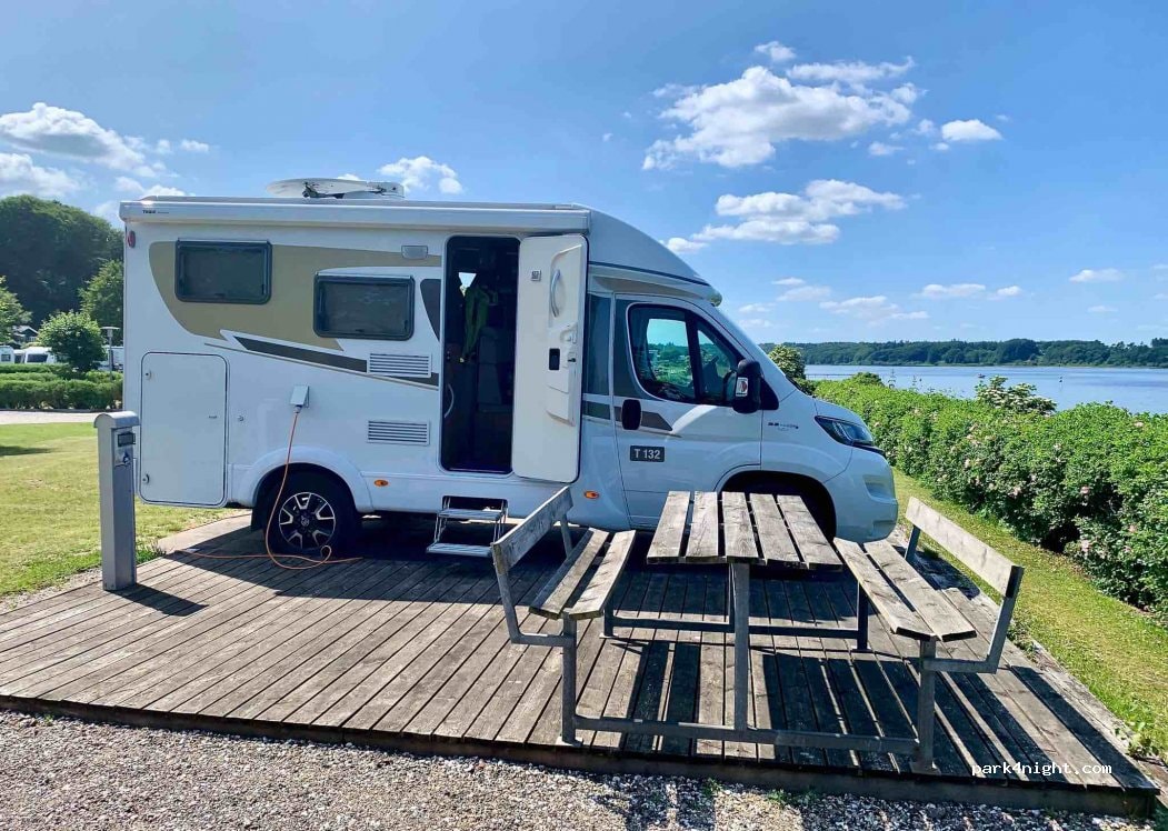 Autocamper plads