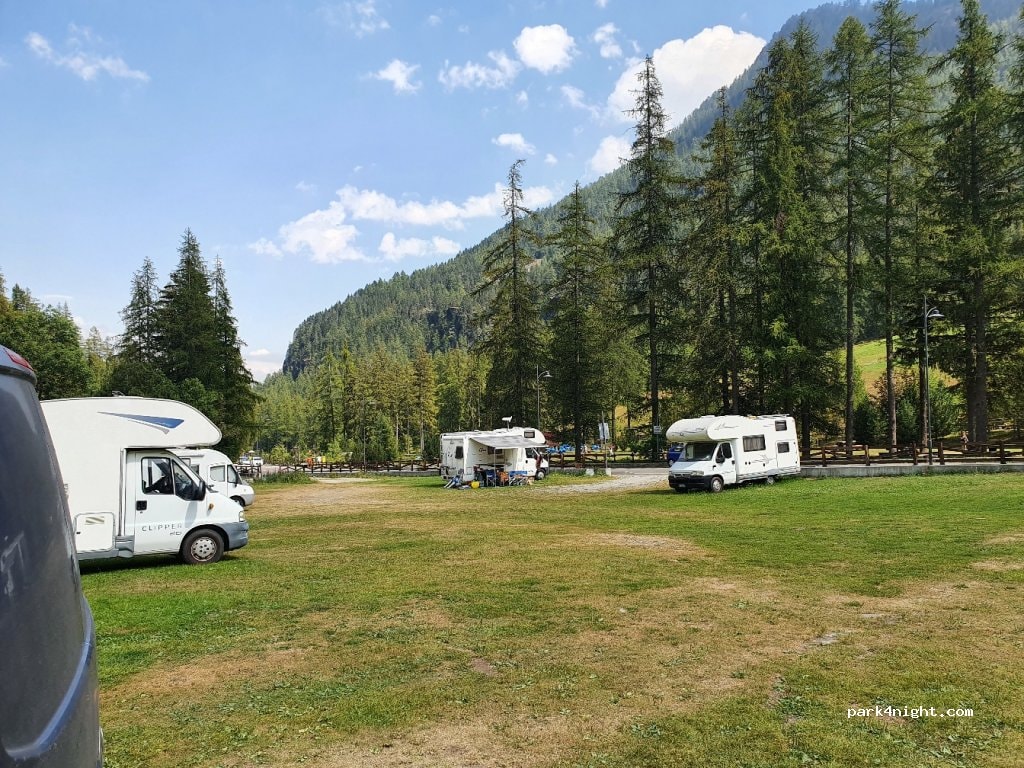 Area Sosta Camper Aosta Valley