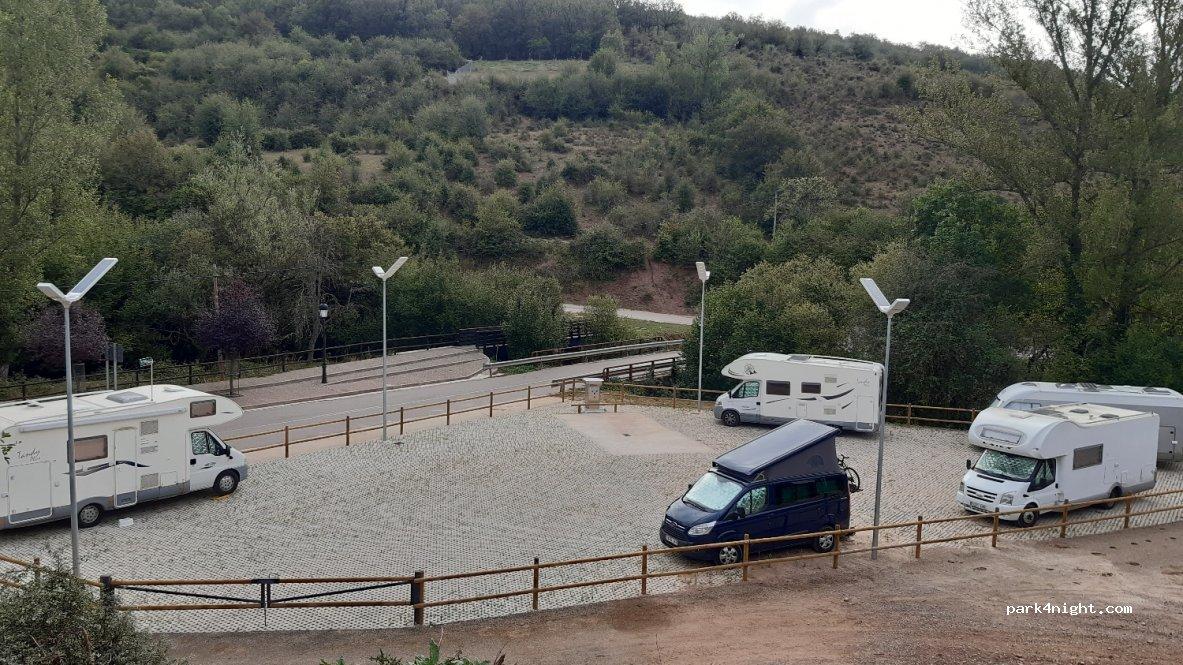 Área autocaravanas Canales de la Sierra