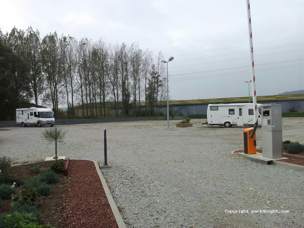 Aire camping-car Mers-les-Bains