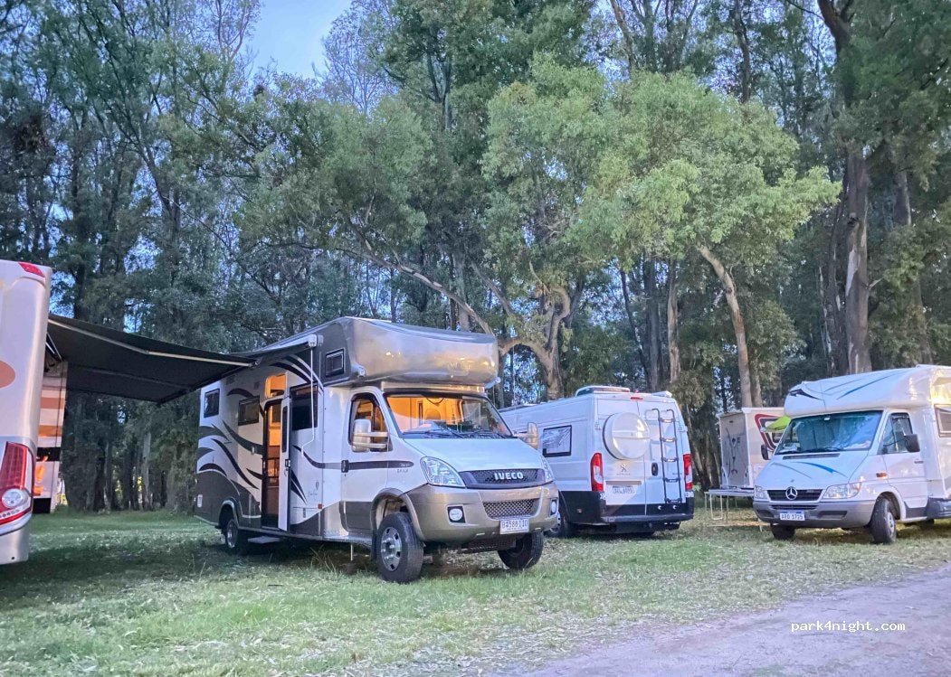 Estacionamiento de Motorhome