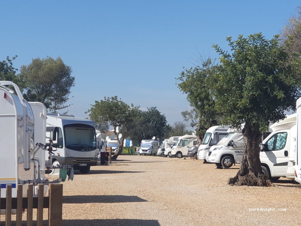 Área autocaravanas Isla Cristina