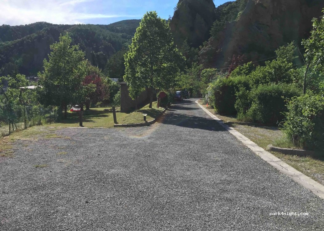 Aire de camping-cars de Valberg le Lagopède