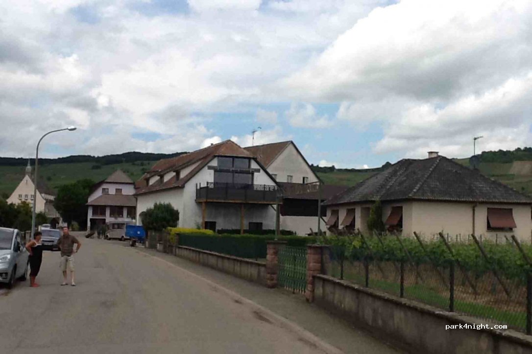 Aire de camping cars, Domaine Fritz