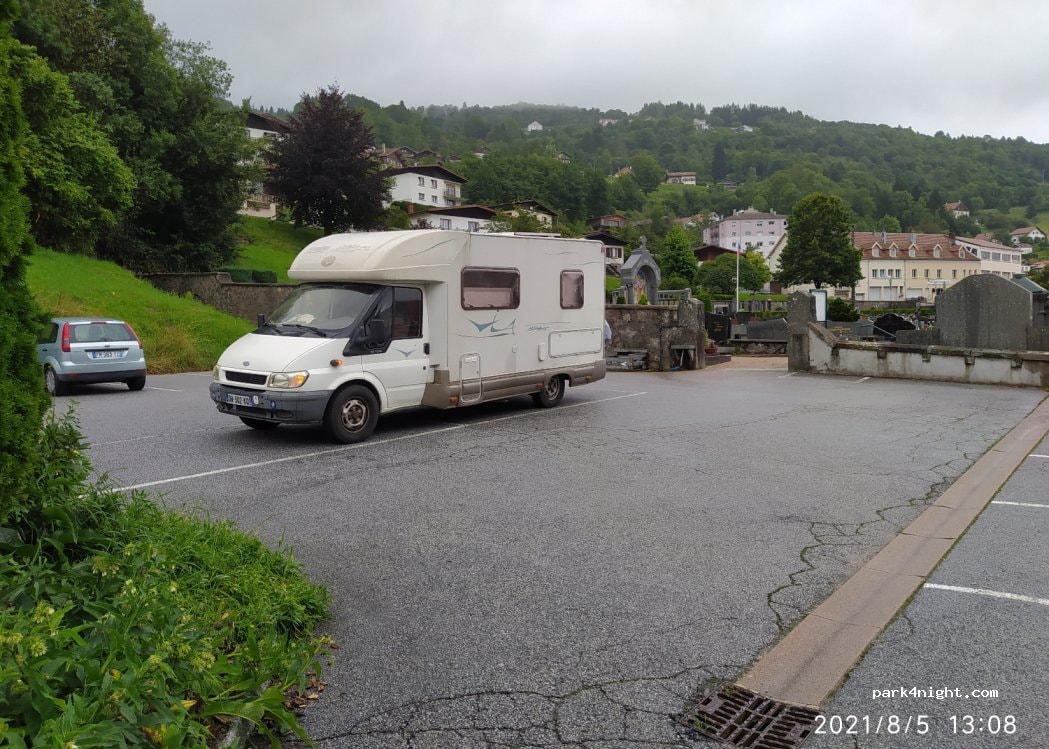aire de stationnement camping cars 88250 La Bresse