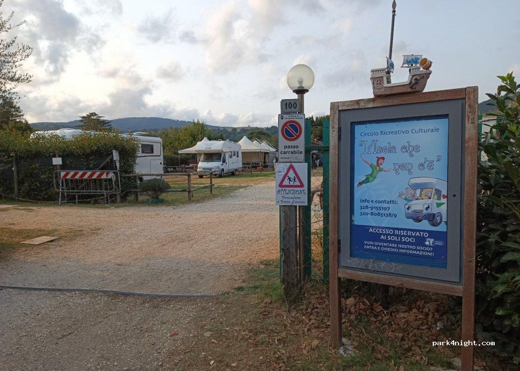 Area sosta L Isola che non c'è