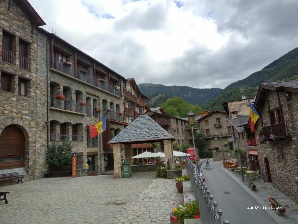 Parking autocaravanas Ordino